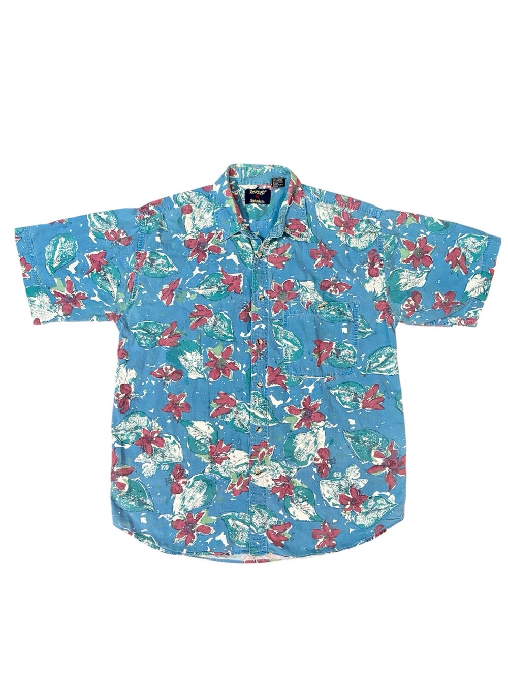 Vintage 90's Revenge Shirtmakers Casual Button Down Cotton Hawaiian Shirt Mens M